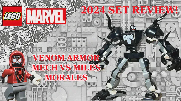 LEGO MARVEL 76276 VENOM ARMOR MECH VS MILES MORALES REVIEW!