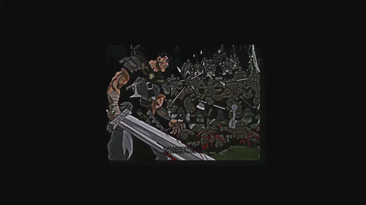 Berserk edit / К тому моменту, как я вскрою череп каждому из вас, уже будет светать