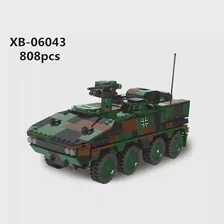 Военный Леопардовый Танк Броня автомобиль Panzerhaubitze 2000 блок Xingbao набор Moc модель войны строительные кирпичные игрушки для детей (art.: 3920b8bcf72b0)