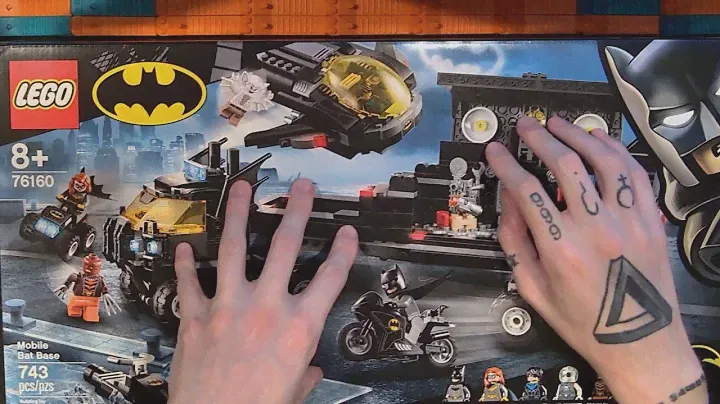 LEGO DC Batman Mobile Bat Base 76160 Build and Review! So Many Details, Features, and Functions!