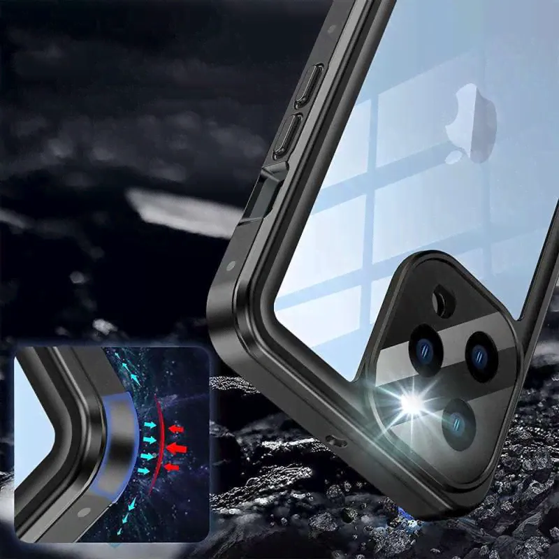 Броня 360 Alogy Водонепроницаемый чехол IP68 для Apple iPhone 13 Pro-2
