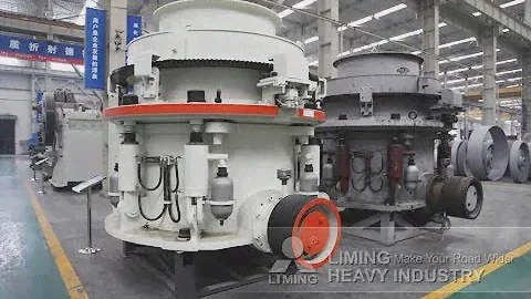 Дробилка конусная (гидравлическая) Китай. Принцип работы.