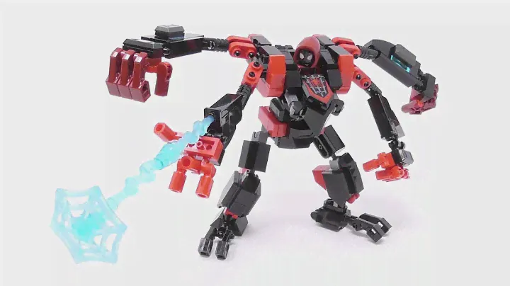 Upgrading LEGO Miles Morales Mech Set - Detailed Build