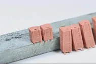 Рейнметалл. MFY 35009 135 Россия 4S24, реактивная Броня для детской модели MBT (46 шт.), сморщенная версия (art.: 3920c1e96722b)