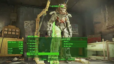КАК ЗАРЯДИТЬ СИЛОВУЮ БРОНЮ Fallout 4