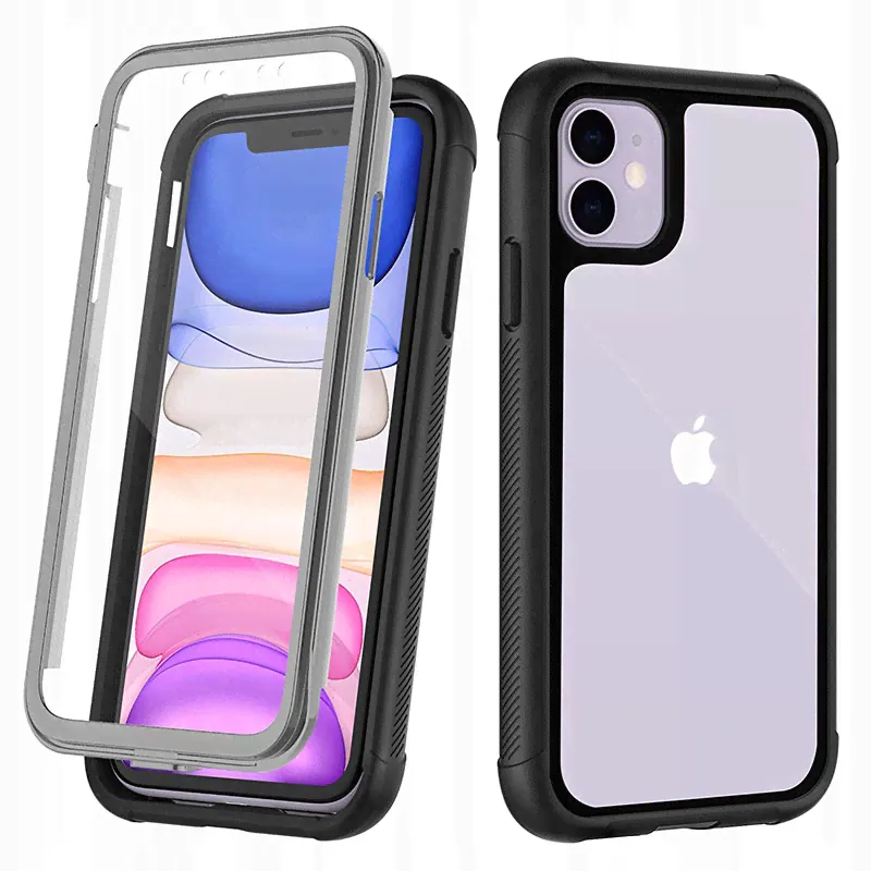 ПЕРЕДНЯЯ И ЗАДНЯЯ БРОНЯ 360° БРОНЯНЫЙ ЧЕХОЛ ДЛЯ IPHONE 11-0
