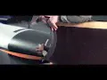 Комплект лодка Броня 280 СК слань+киль зеленый-черный (лодка ПВХ ) с мотором TA - 3,5 л.с. (воздушное охлаждение)