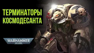 Терминаторы Космодесанта. Ваха-ликбез. Warhammer 40000 @Gexodrom