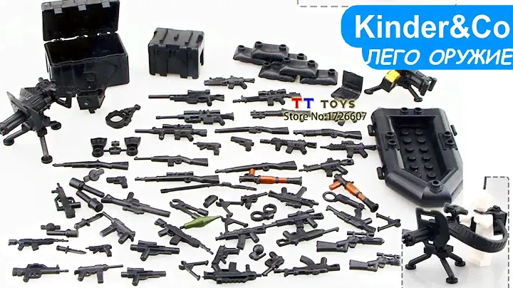ЛЕГО ОРУЖИЕ Обзор БРИКАРМС КУЧА ОРУЖИЯ!!! МИНИГАН ГРАНАТОМЕТ