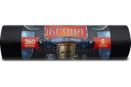 Серия 'Броня' 360л/5шт | Мешки для мусора ПВД