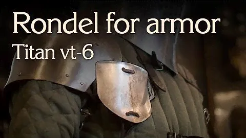 How to make rondel for armor. For shoulders and helmets.