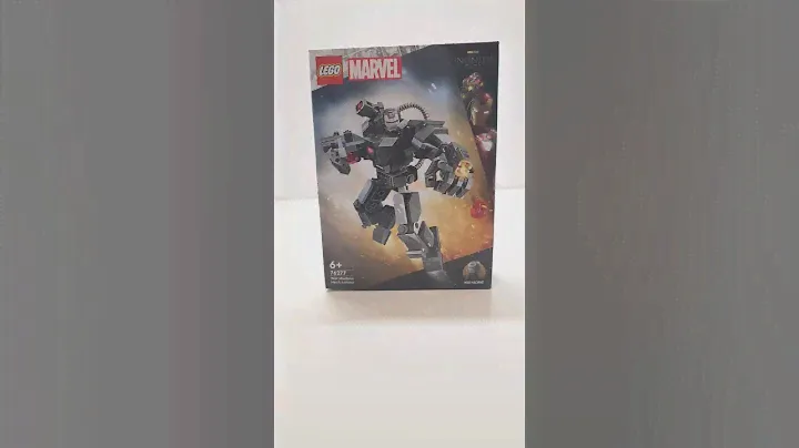 Fast building LEGO Marvel 76277 War Machine Mech Armour