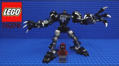 LEGO 76276 Venom Mech Armor vs. Miles Morales