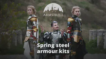 ArmStreet’s Spring Steel Male and Female Knight Armour