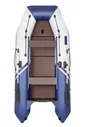 Лодка ПВХ БРОНЯ 340 СК Белый - синий