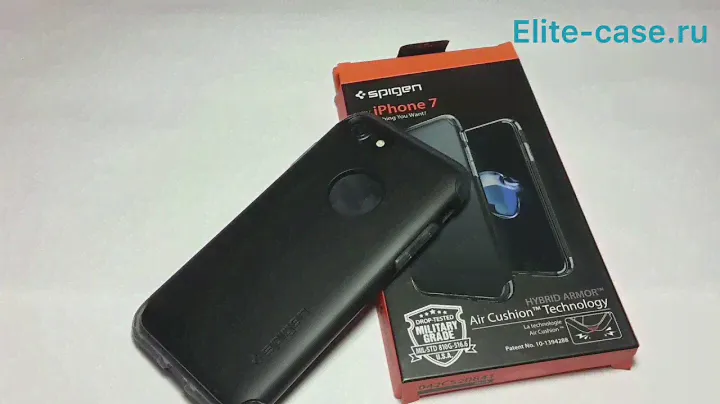 Обзор чехла SGP Spigen Hybrid Armor для iPhone 8/7 черный