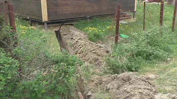 Ввод кабеля в дом под землёй под дорогой
