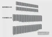 Рейнметалл. MFY 35009 135 Россия 4S24, реактивная Броня для детской модели MBT (46 шт.), сморщенная версия (art.: 3920c1e96722b)