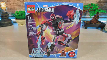 LEGO Spider-Man Miles Morales Mech Armor 76171 🎧 Pure Build