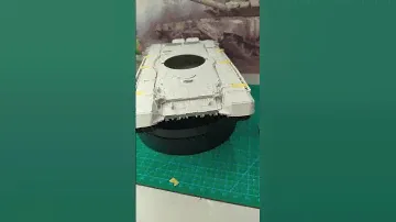 Сборка модели танка Т-72Б3М (3)