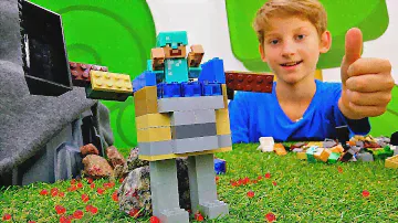 Секреты игры Майнкрафт - Защитный костюм для Стива Minecraft!