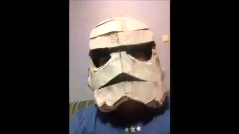 Мой шлем штурмовика и бластер е-11