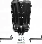 Защита редуктора на Renault Arkana (2019-2023) АвтоБроня сталь, артикул 111.04737.1