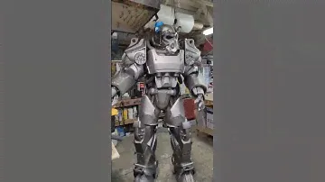 We built a set of power armor for the #fallout  show  at at T&A workshop. #dance #cosplay #diy #art
