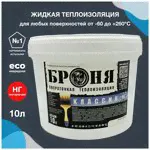 Жидкая теплоизоляция Броня Классик НГ 20л, негорючий утеплитель, краска для любых поверхностей до 260°С-4
