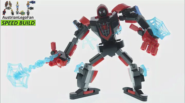 LEGO Marvel Spiderman 76171 Механическая броня Майлза Моралеса — обзор Lego Speed ​​Build