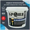 Жидкая теплоизоляция Броня Классик НГ 20л, негорючий утеплитель, краска для любых поверхностей до 260°С