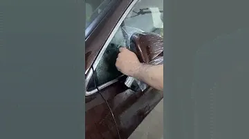 Бронирование защита плёнкой зеркал на Лексусе #Lexus #detailing #оклейкапленкой