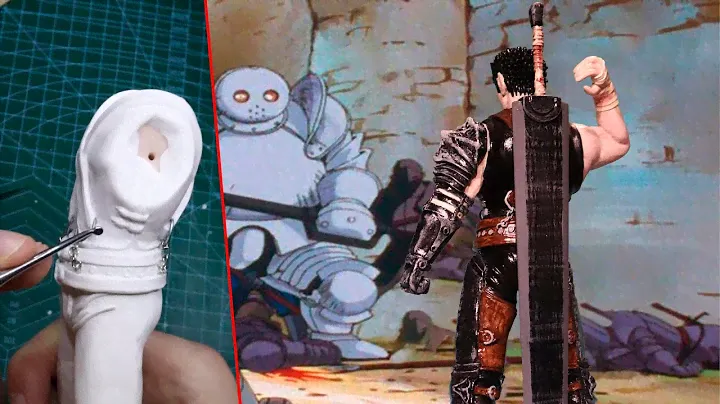 Фигурка Гатса из аниме "Берсерк" / Figure Guts from the anime "Berserk"