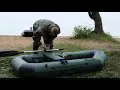 Броня-220 зеленый-черный (лодка ПВХ с усилением)-1