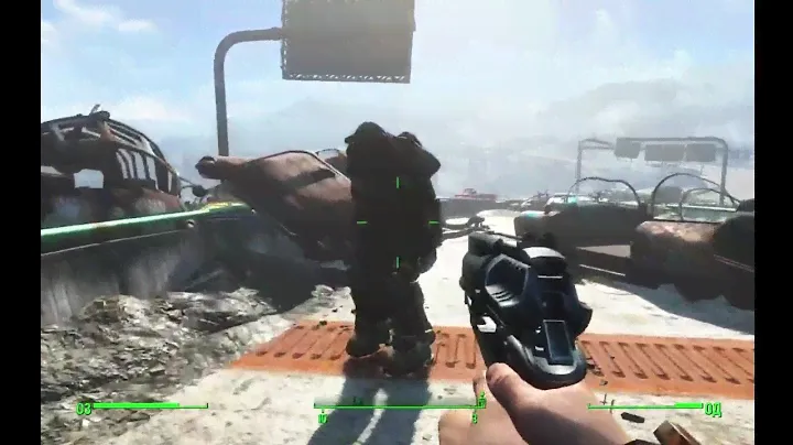 Fallout4 силовая броня Т45 в начале игры.