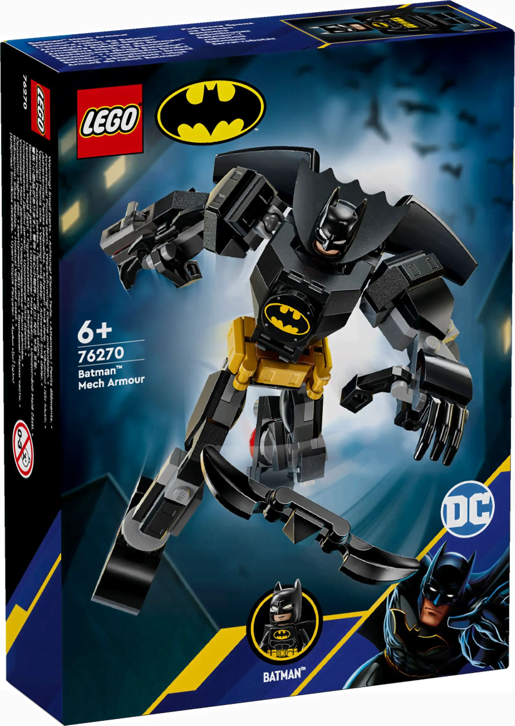Конструктор LEGO DC Comics Super Heroes 76270 Механическая броня Бэтмена