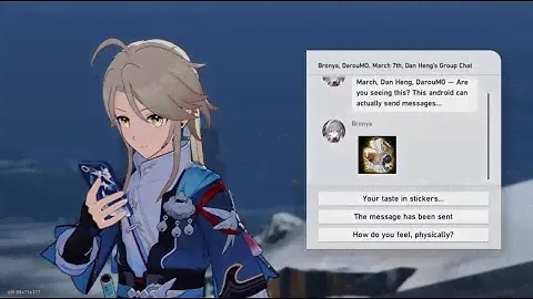 Bronya's taste in stickers..