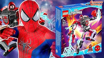 LEGO РОБОТ МАЙЛЗ МОРАЛЕС: ВСЯ СБОРКА! ЧЕЛОВЕК-ПАУК И ЛЕГО SPIDER-MAN MARVEL SUPER HEROES!
