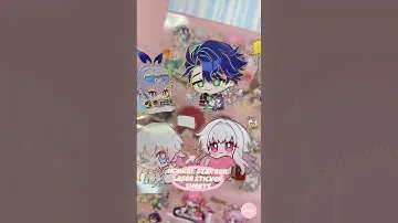 Honkai star rail - laser stickers 🌸 #honkaistarrail #kafka #seele #danheng #hoyoverse #sticker