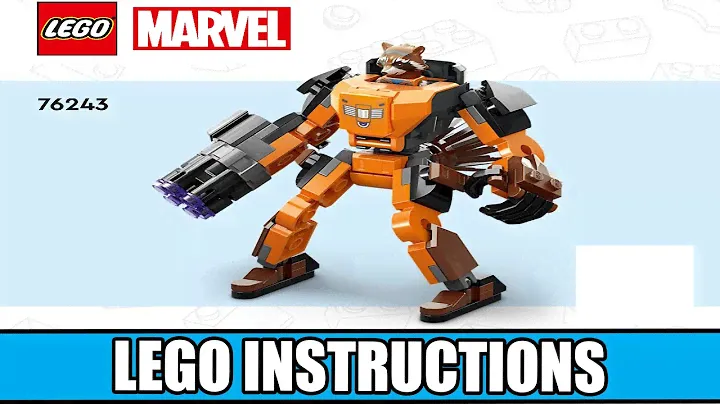 LEGO Instructions | Marvel Super Heroes | 76243 | Rocket Mech Armor