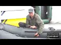 Броня-340 СК слань+киль белый-синий (Лодка ПВХ под мотор с усилением)-2