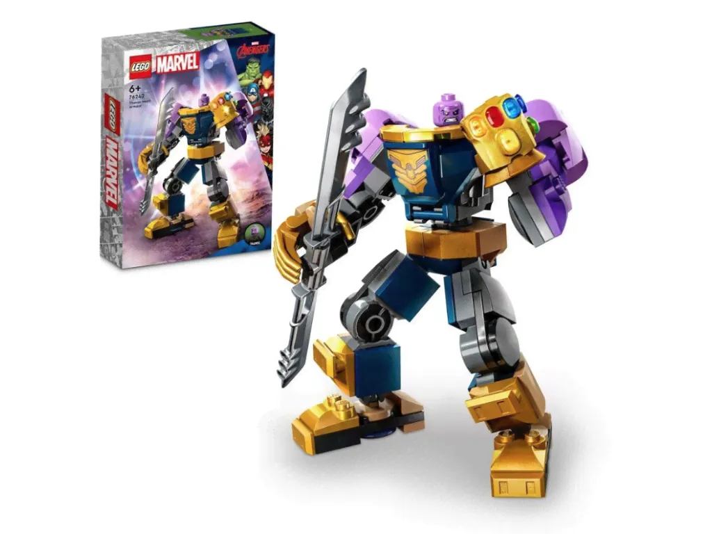 Конструктор Lego Marvel Super Heroes - Меховая броня Таноса (76242)-0