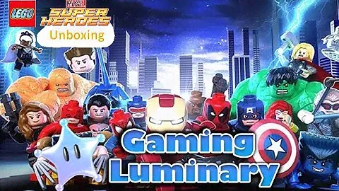 Lego Marvel Super Heroes unboxing Nintendo switch