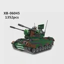 Военный Леопардовый Танк Броня автомобиль Panzerhaubitze 2000 блок Xingbao набор Moc модель войны строительные кирпичные игрушки для детей (art.: 3920b8bcf72b0)