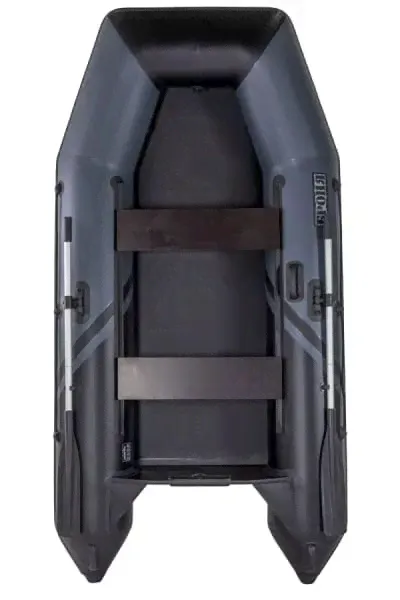 Лодка ПВХ БРОНЯ 280 Графит - чёрный-0