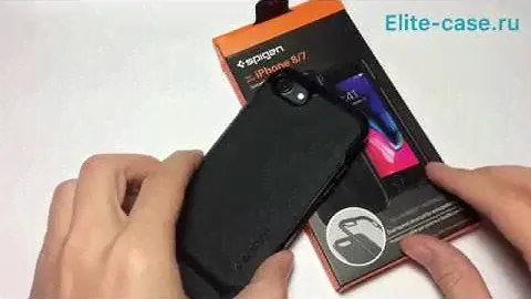 Обзор чехла SGP Spigen Neo Hybrid Herringbone для iPhone 8/7 черный
