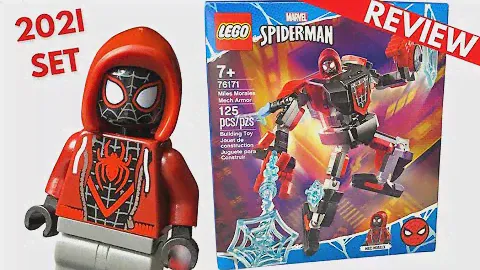 2021 LEGO Marvel Miles Morales Mech Spider-Man Set 76171 Review