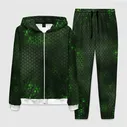 Мужской костюм 3D Зеленая броня green steel